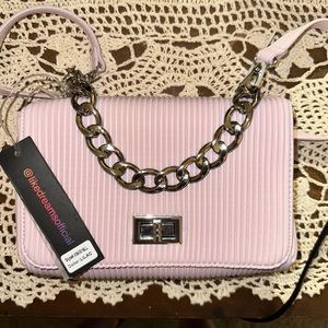 Like Dreams Pleated Clutch NWT